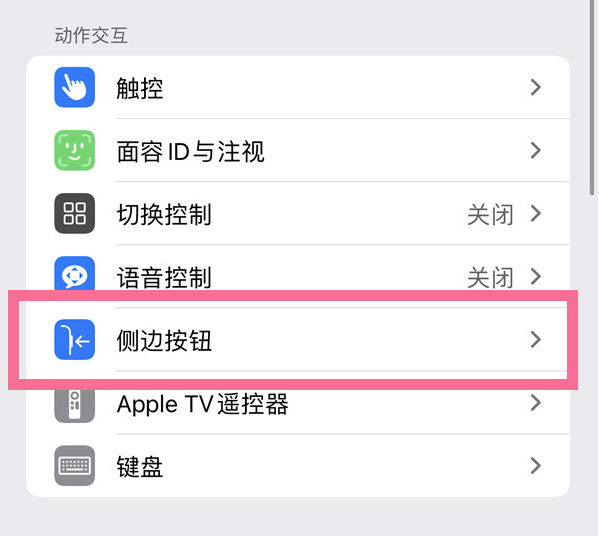 陆良苹果14维修店分享iPhone14 Plus侧键双击下载功能关闭方法 