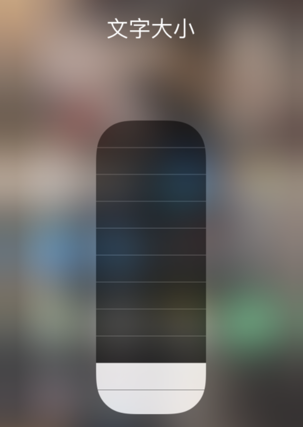 陆良苹果手机维修分享小技巧：在 iPhone 控制中心快速调节字体大小 