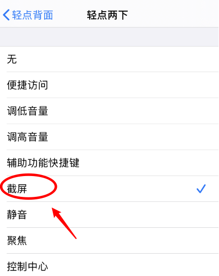 陆良苹果手机维修分享iPhone12如何启用双击截屏 